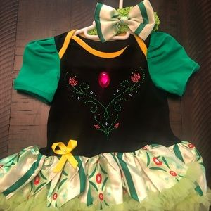 Disney Princess Anna onesie dress.
